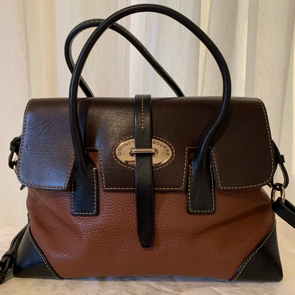 Dooney & Bourke Leather Satchel Bag